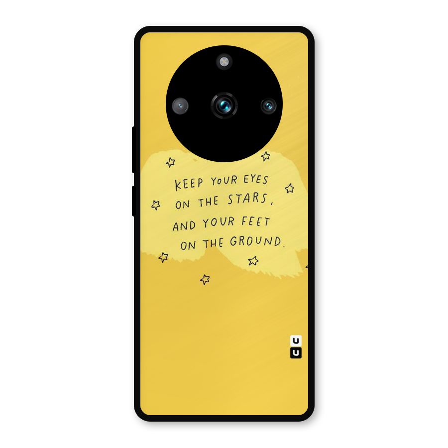 Feet On Ground Metal Back Case for Realme Narzo 60 Pro