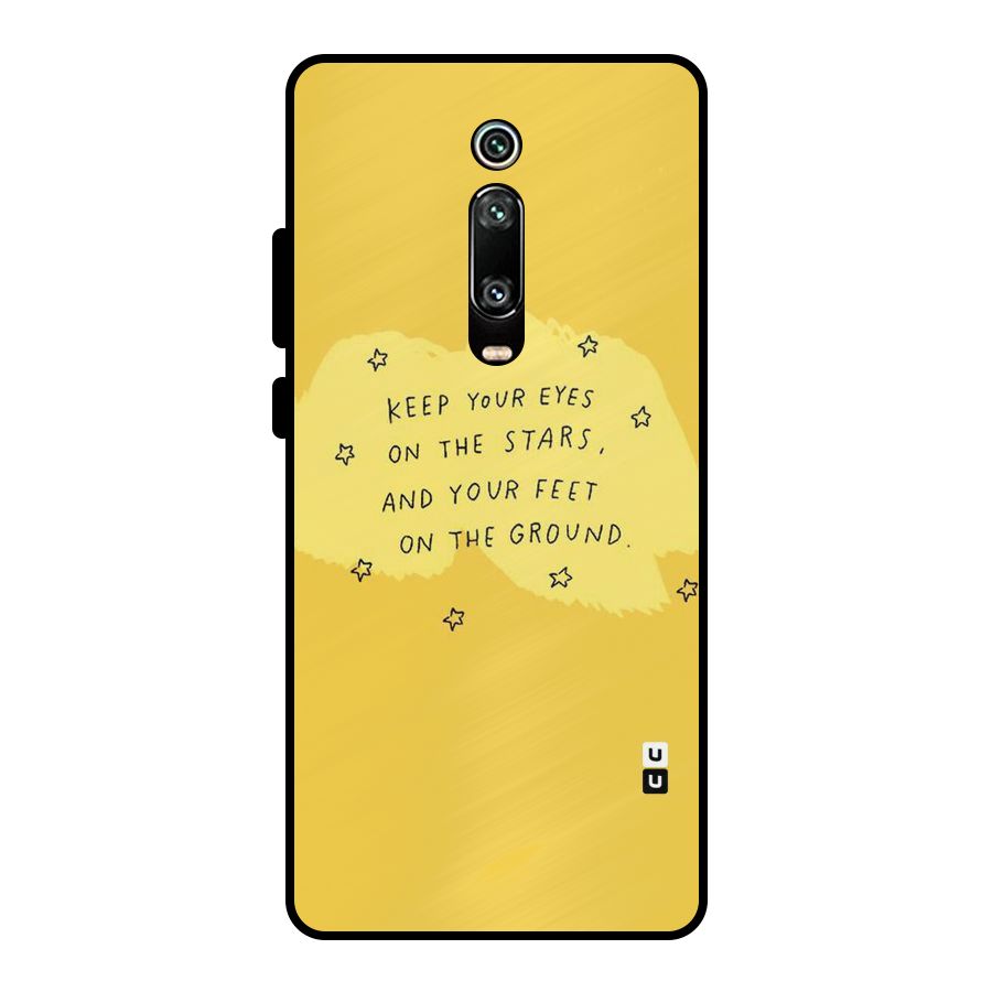 Feet On Ground Metal Back Case for Redmi K20 Pro