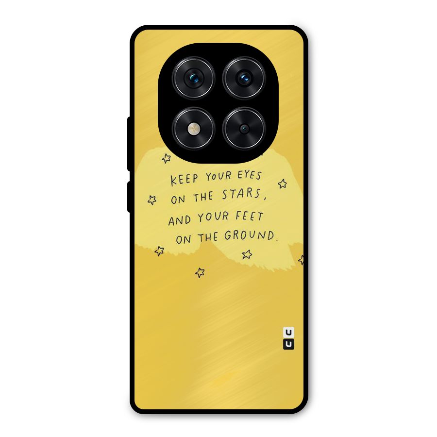 Feet On Ground Metal Back Case for Redmi Note 14 Pro 5G
