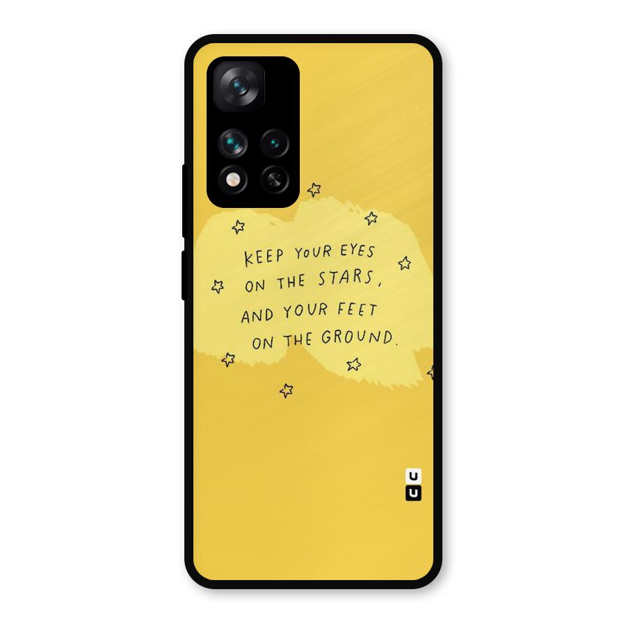 Feet On Ground Metal Back Case for Xiaomi 11i Hypercharge 5G