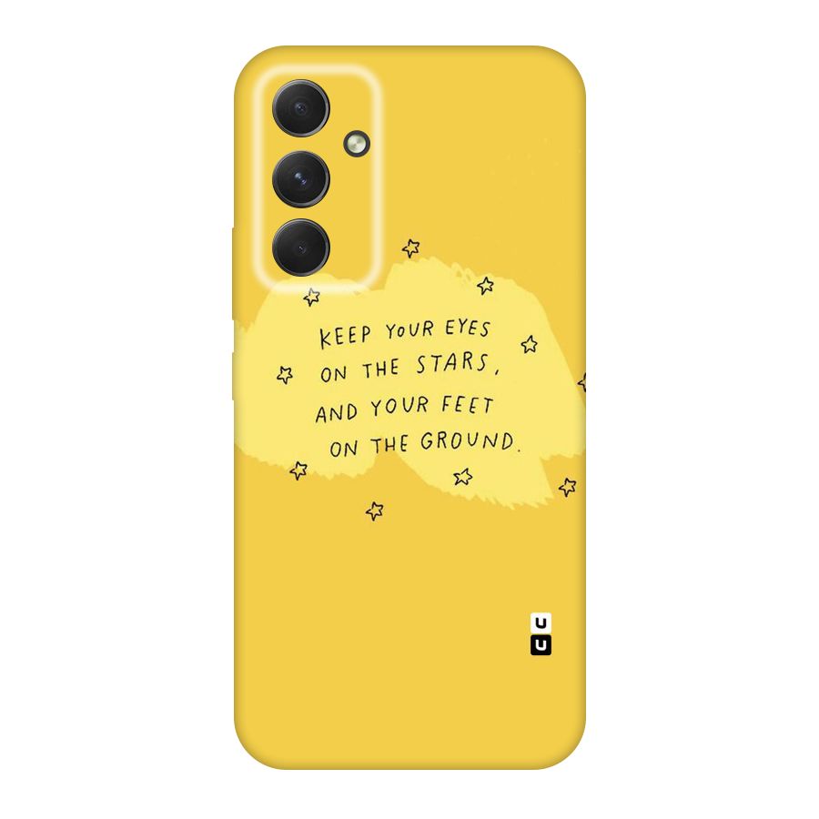 Feet On Ground Original Polycarbonate Back Case for Galaxy A54
