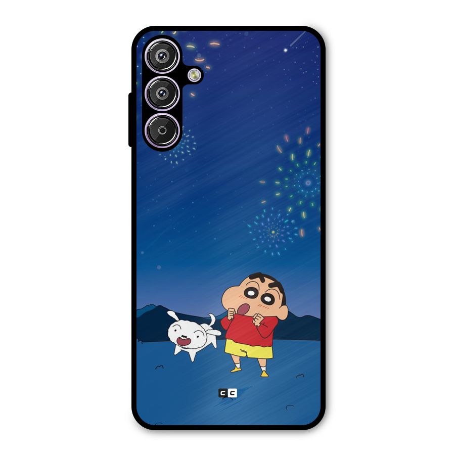Festival Time Metal Back Case for Galaxy F15
