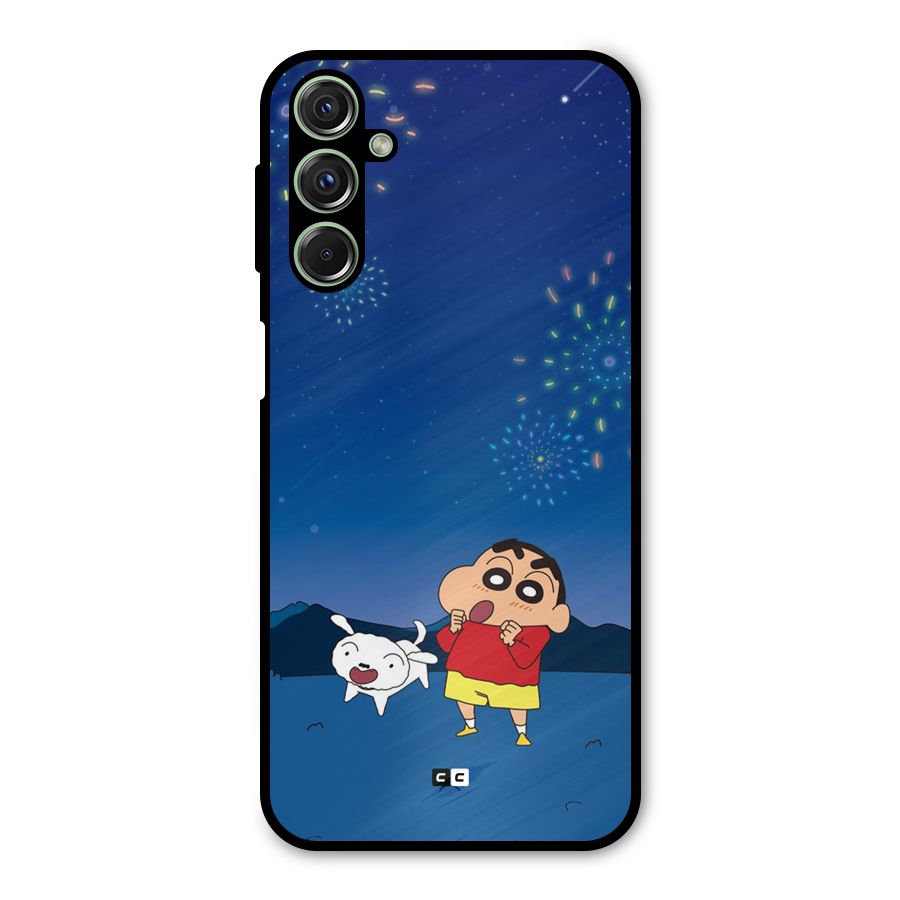 Festival Time Metal Back Case for Galaxy M34