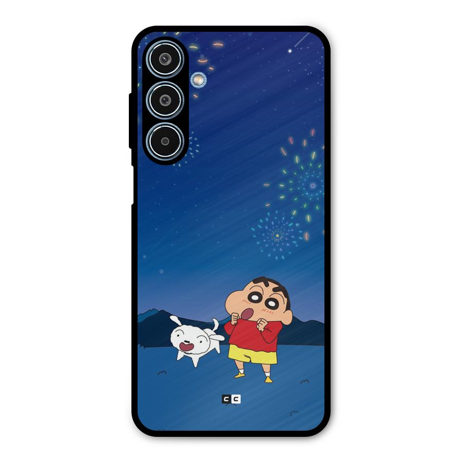 Festival Time Metal Back Case for Galaxy M35