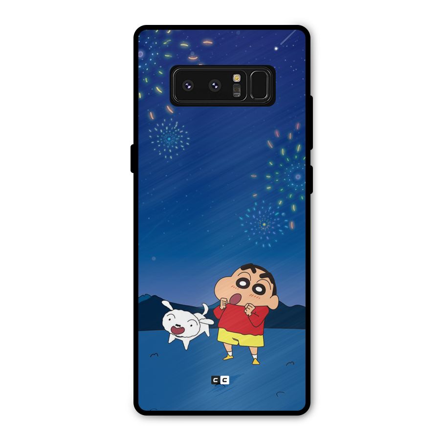 Festival Time Metal Back Case for Galaxy Note 8