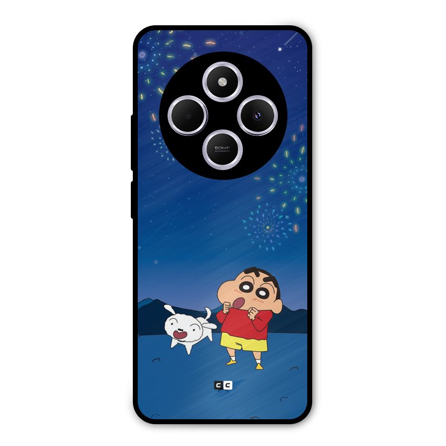 Festival Time Metal Back Case for Poco C75 5G