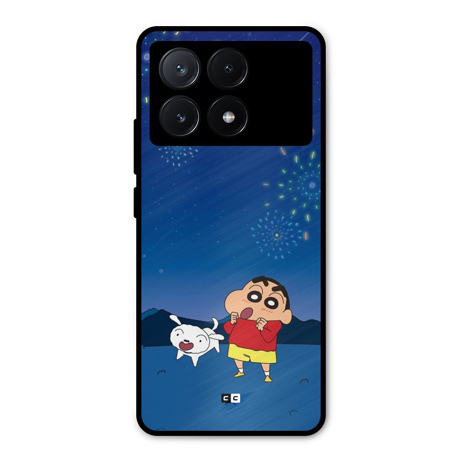 Festival Time Metal Back Case for Poco X6 Pro