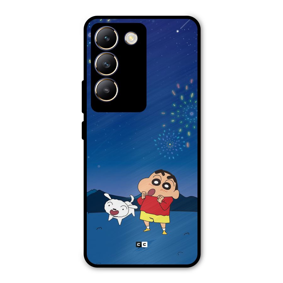 Festival Time Metal Back Case for Vivo T3 5G