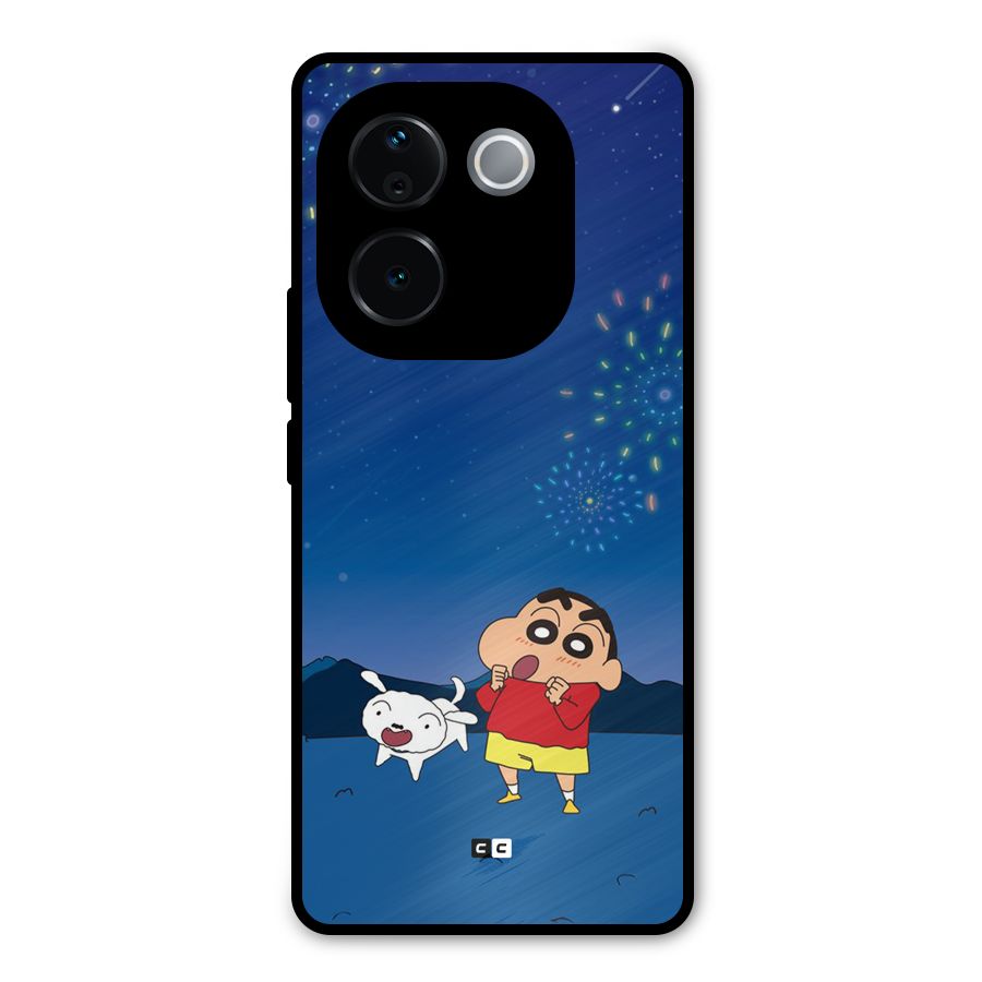 Festival Time Metal Back Case for Vivo T3 Pro
