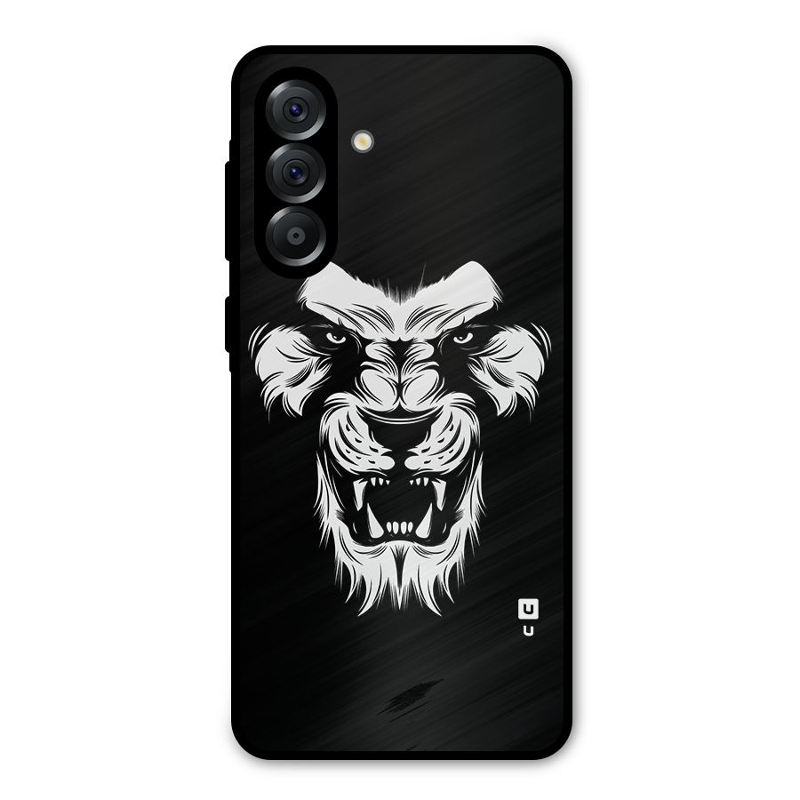 Fierce Lion Digital Art Metal Back Case for Galaxy A56