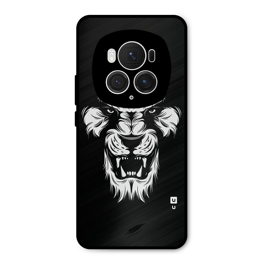 Fierce Lion Digital Art Metal Back Case for Honor Magic6 Pro