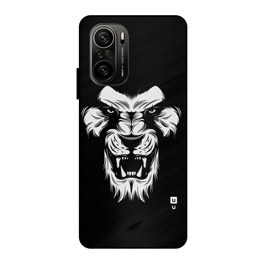 Fierce Lion Digital Art Metal Back Case for Mi 11x