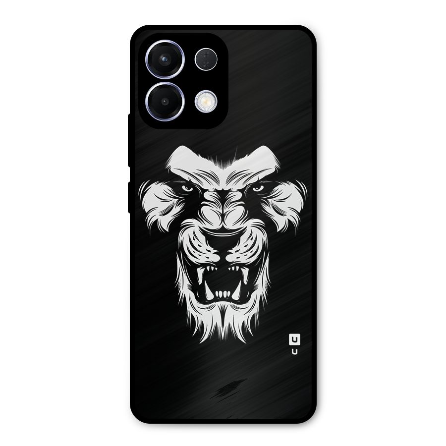 Fierce Lion Digital Art Metal Back Case for Oppo K13