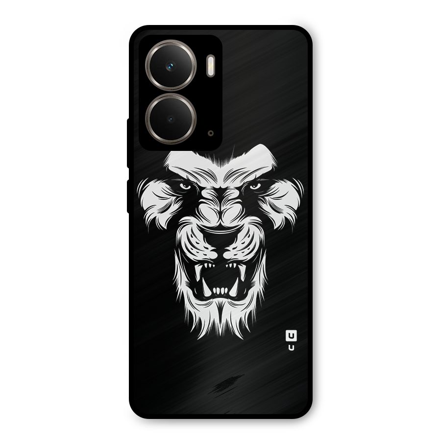 Fierce Lion Digital Art Metal Back Case for Realme P3