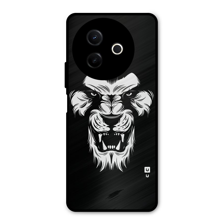 Fierce Lion Digital Art Metal Back Case for Vivo Y39