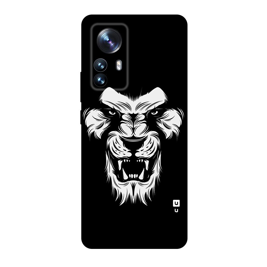 Fierce Lion Digital Art Original Polycarbonate Back Case for Xiaomi 12 Pro