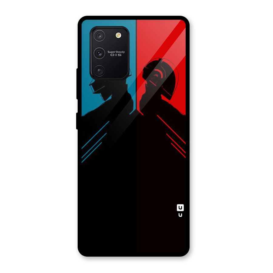 Fight Colours Glass Back Case for Galaxy S10 Lite