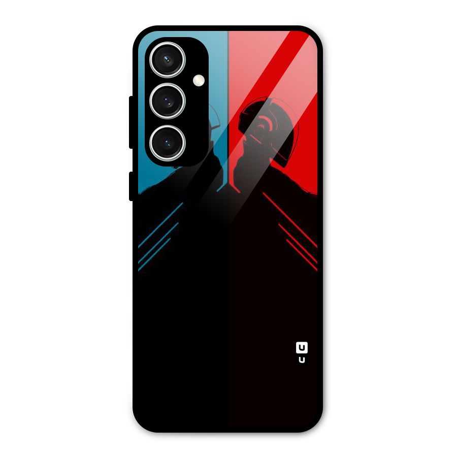 Fight Colours Glass Back Case for Galaxy S23 FE