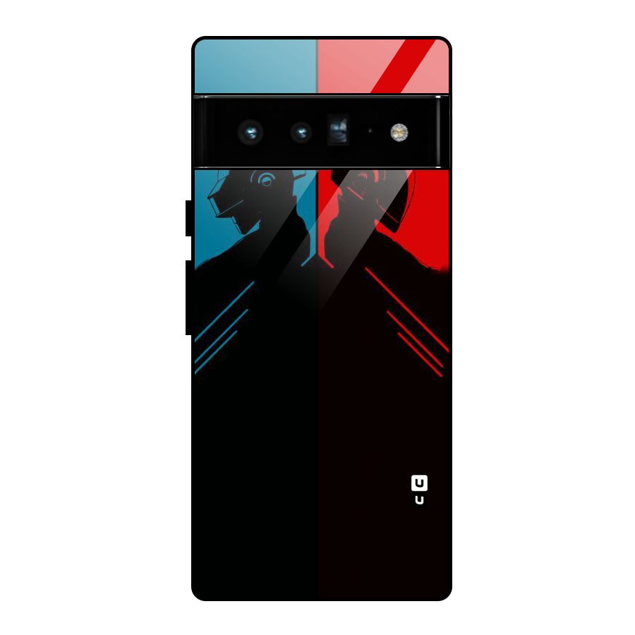 Fight Colours Glass Back Case for Google Pixel 6 Pro