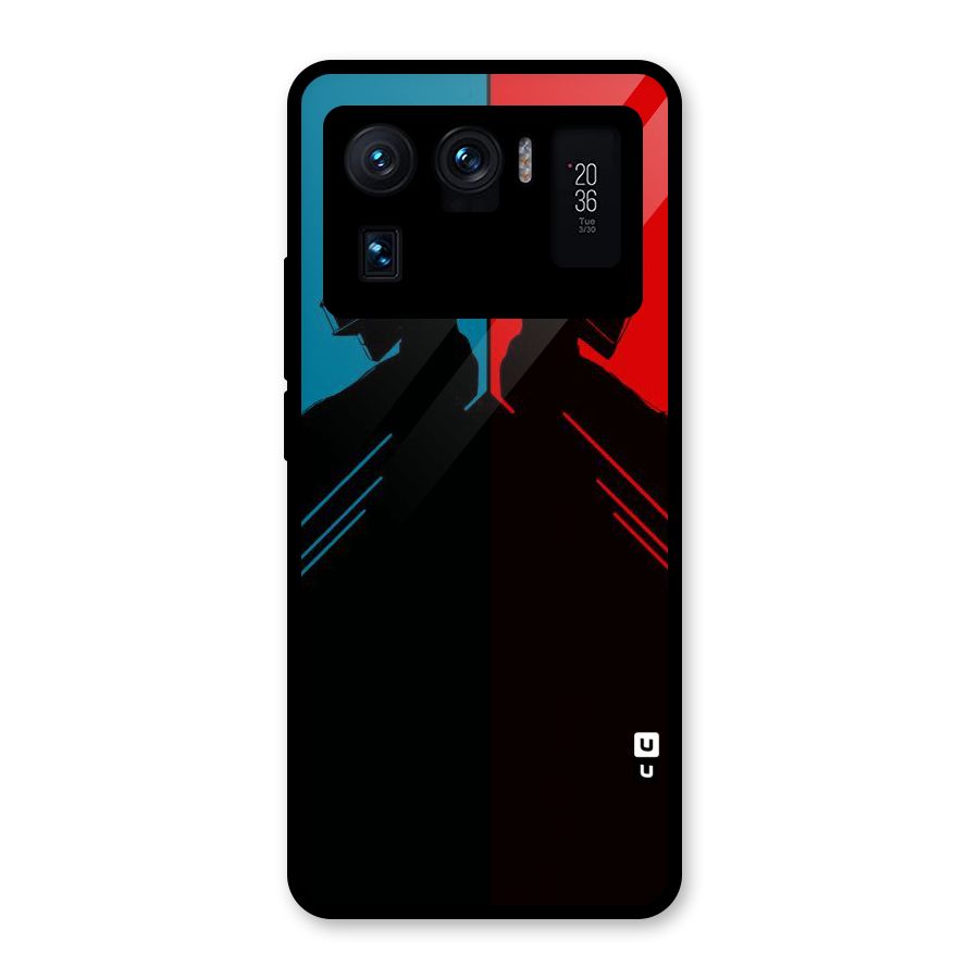 Fight Colours Glass Back Case for Mi 11 Ultra