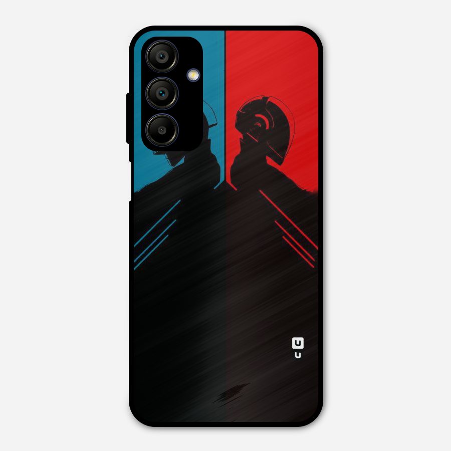 Fight Colours Metal Back Case for Galaxy A15 5G