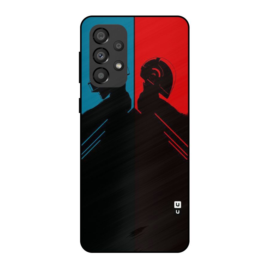 Fight Colours Metal Back Case for Galaxy A33 5G
