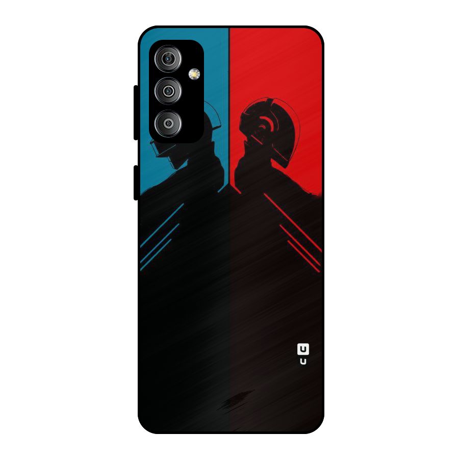 Fight Colours Metal Back Case for Galaxy F23