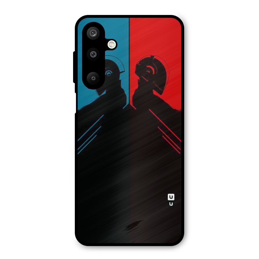 Fight Colours Metal Back Case for Galaxy M16