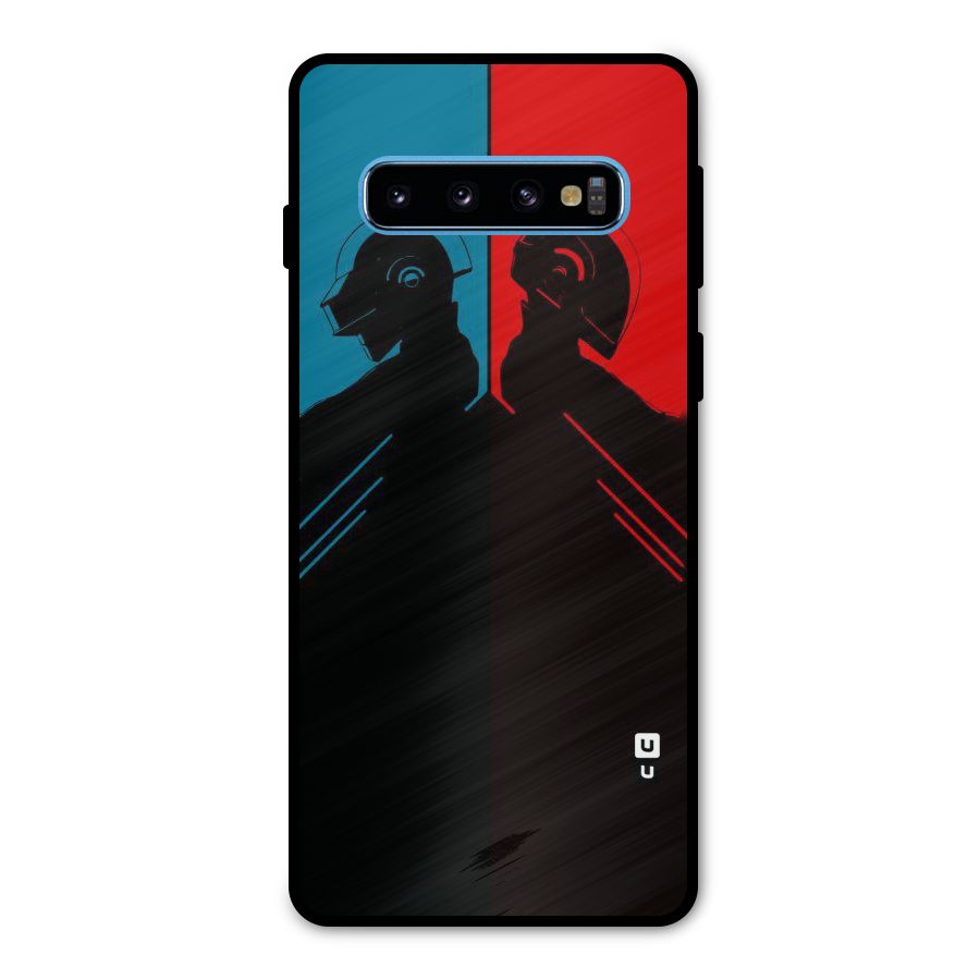 Fight Colours Metal Back Case for Galaxy S10