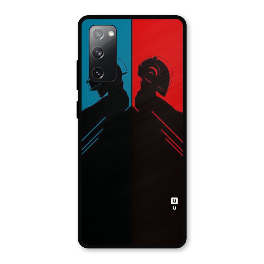 Fight Colours Metal Back Case for Galaxy S20 FE