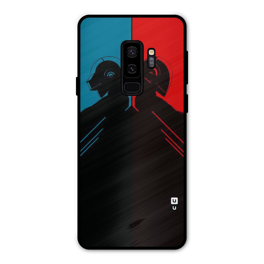 Fight Colours Metal Back Case for Galaxy S9 Plus