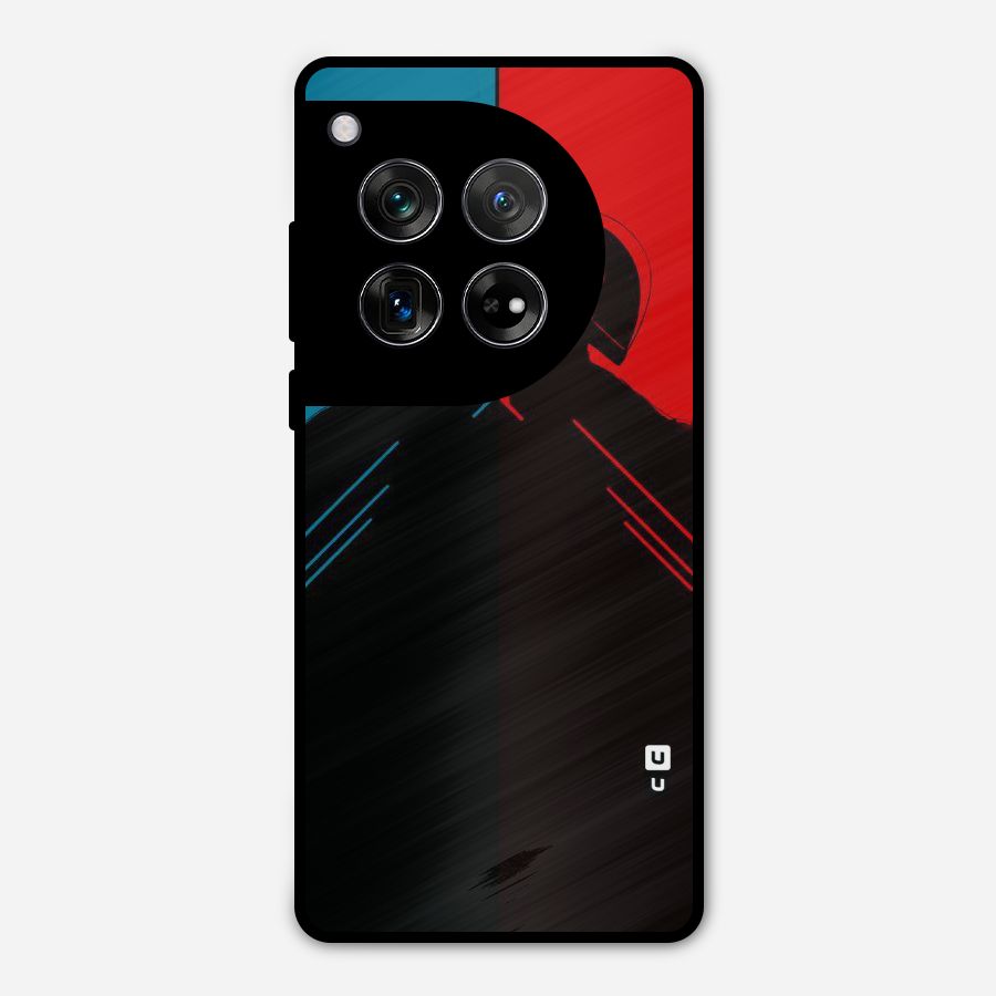 Fight Colours Metal Back Case for OnePlus 12
