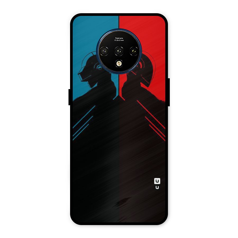 Fight Colours Metal Back Case for OnePlus 7T