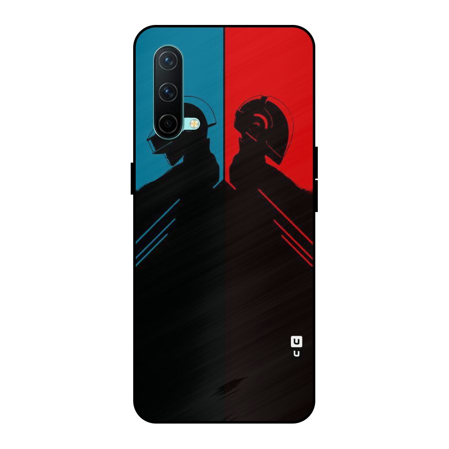 Fight Colours Metal Back Case for OnePlus Nord CE 5G