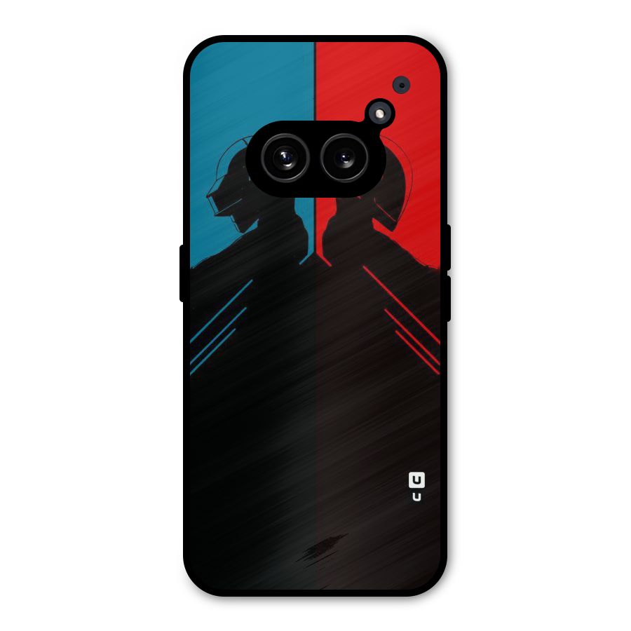 Fight Colours Metal Back Case for Nothing Phone 2a