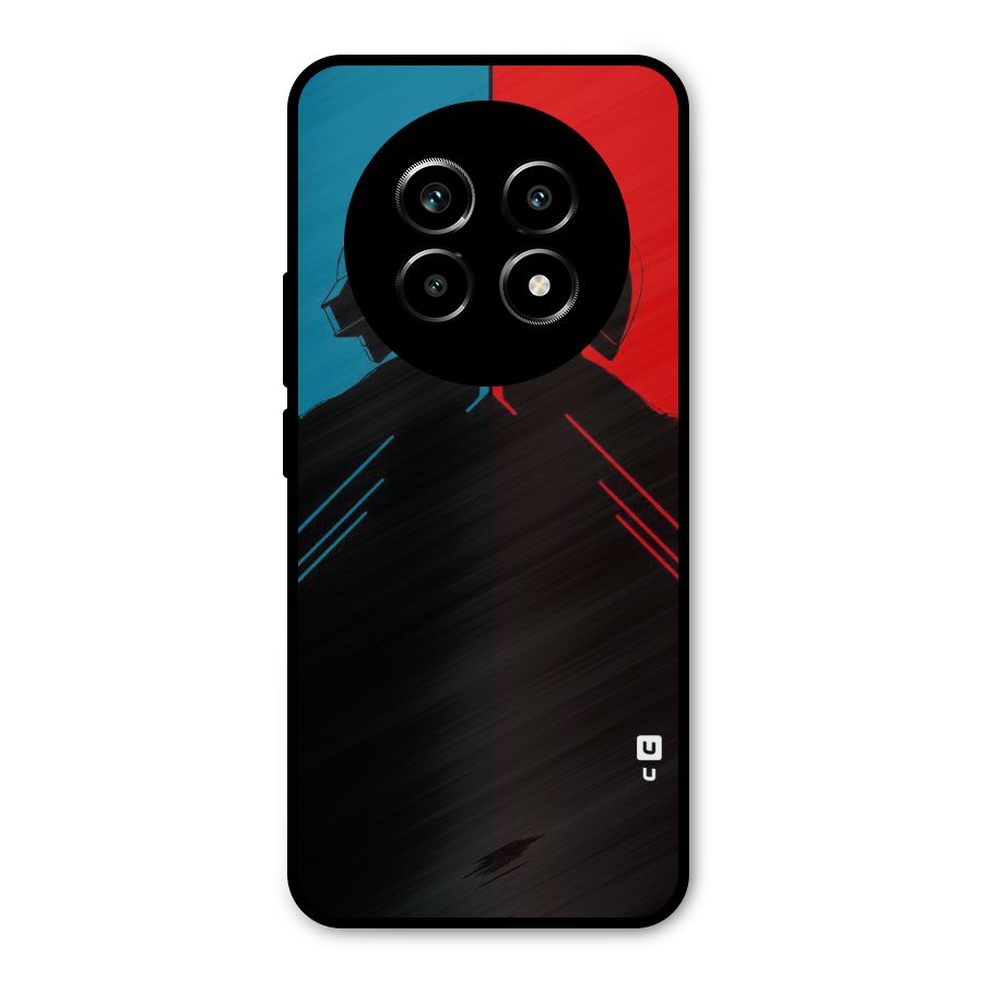 Fight Colours Metal Back Case for Realme 13 Pro