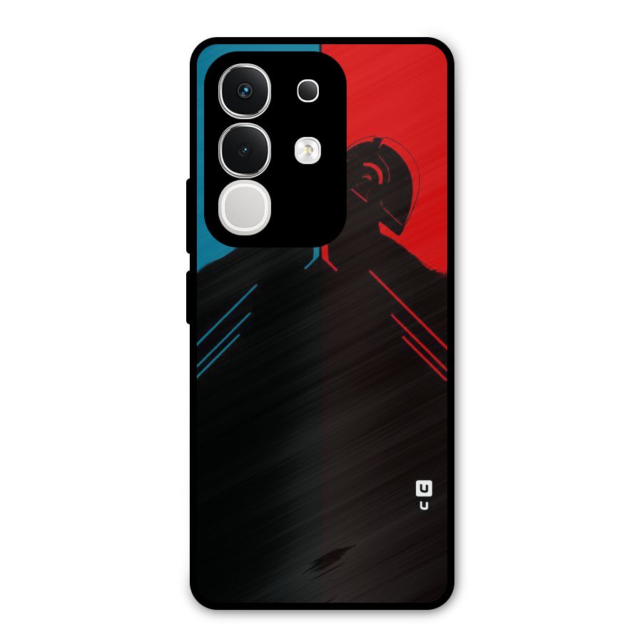 Fight Colours Metal Back Case for Vivo T4x