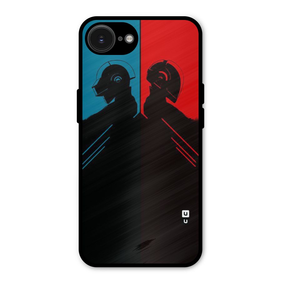 Fight Colours Metal Back Case for iPhone 16e