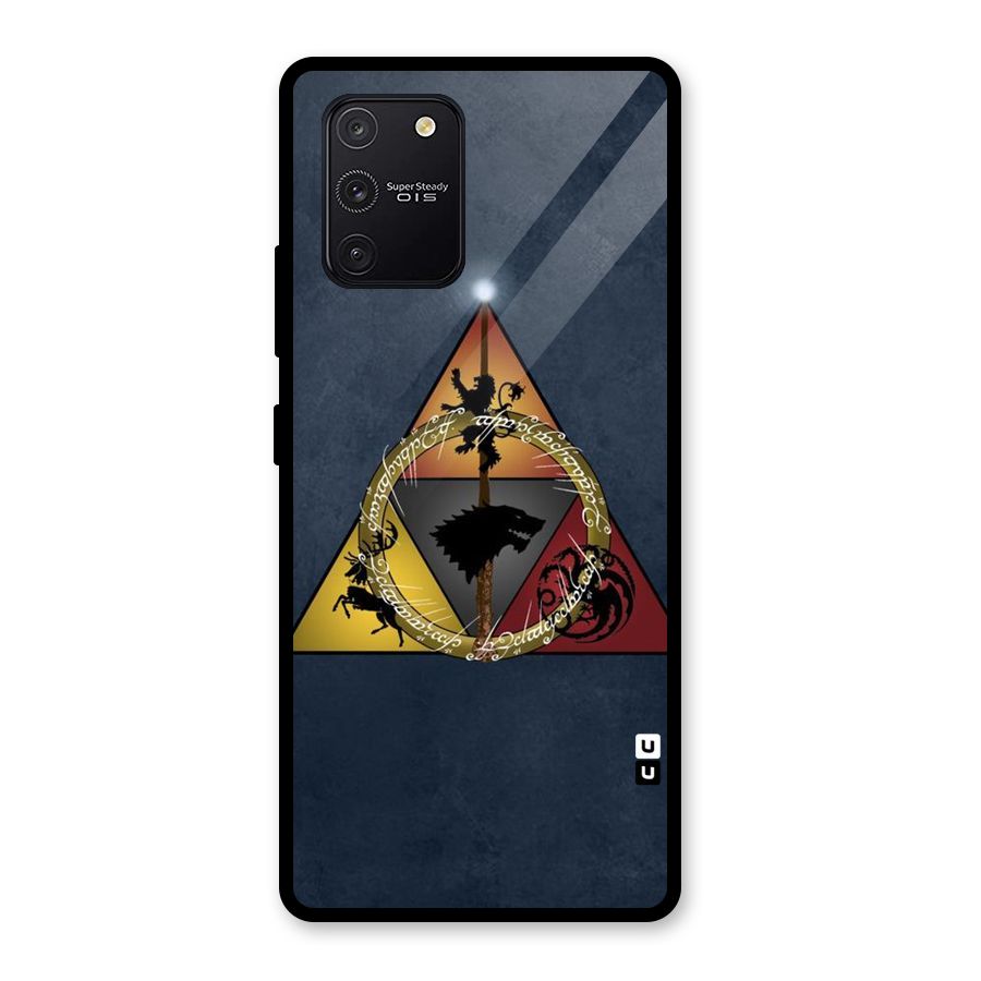 Fight For Crown Glass Back Case for Galaxy S10 Lite
