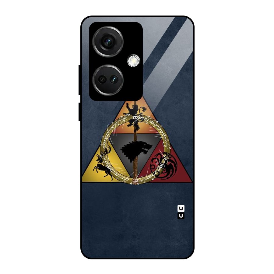 Fight For Crown Glass Back Case for OnePlus Nord CE 3 5G