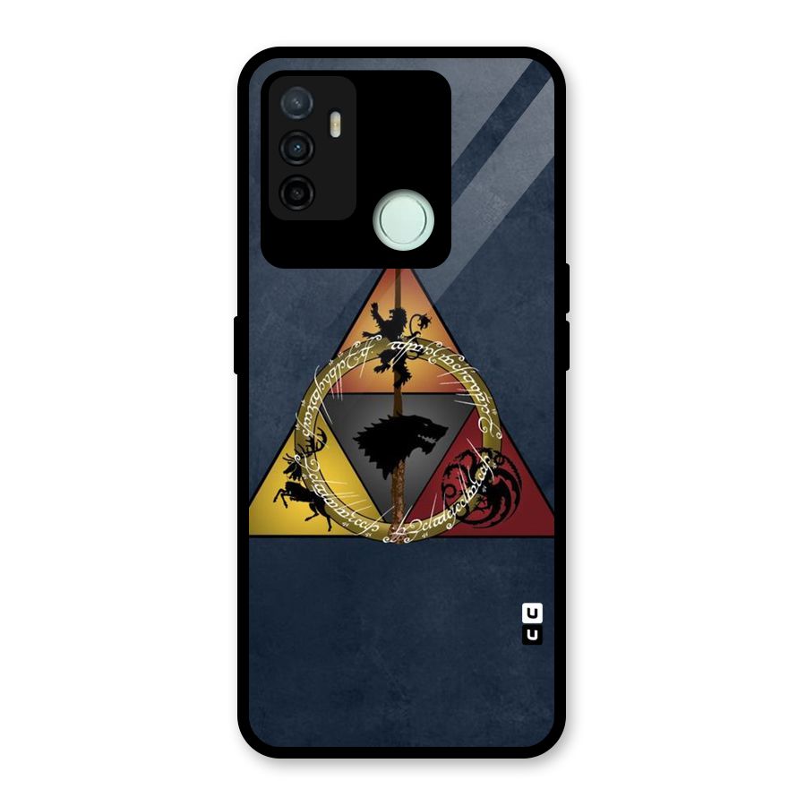 Fight For Crown Glass Back Case for Oppo A53