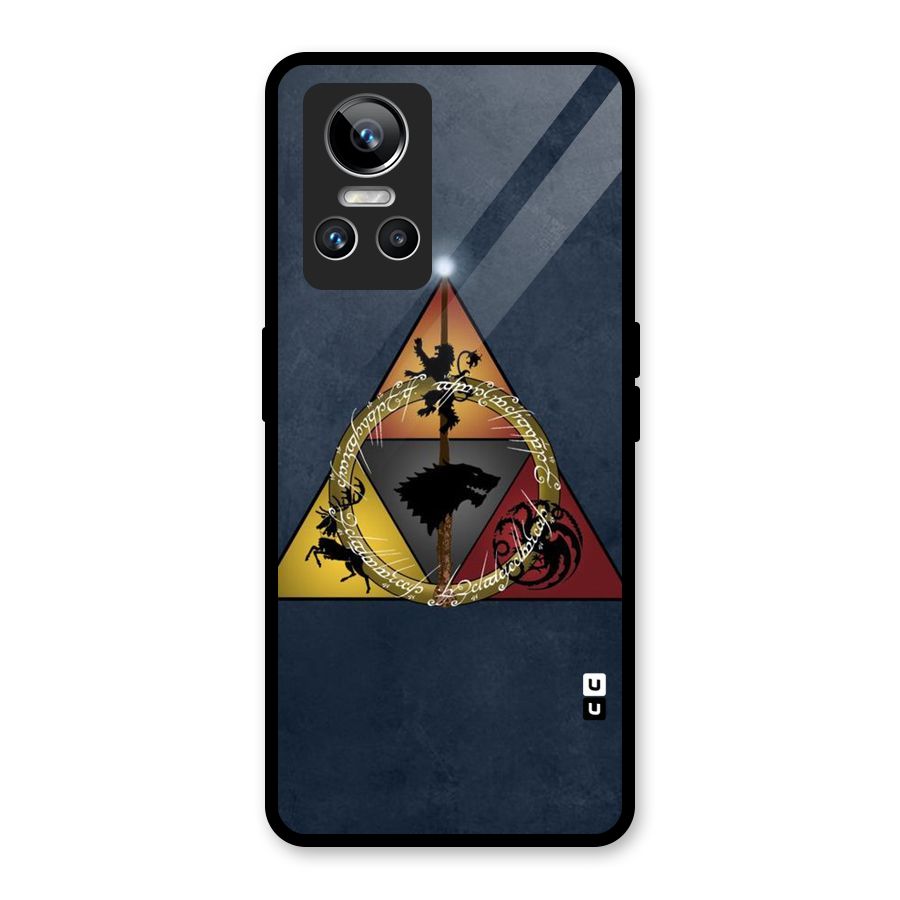 Fight For Crown Glass Back Case for Realme GT Neo 3
