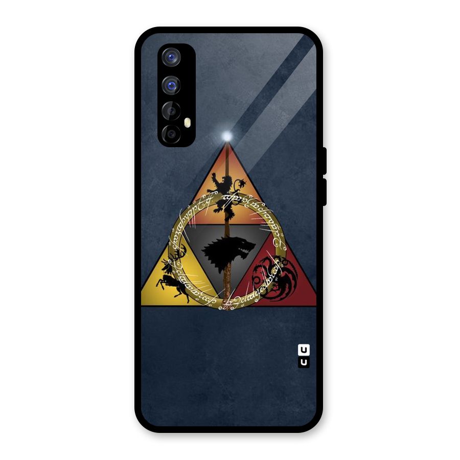 Fight For Crown Glass Back Case for Realme Narzo 20 Pro