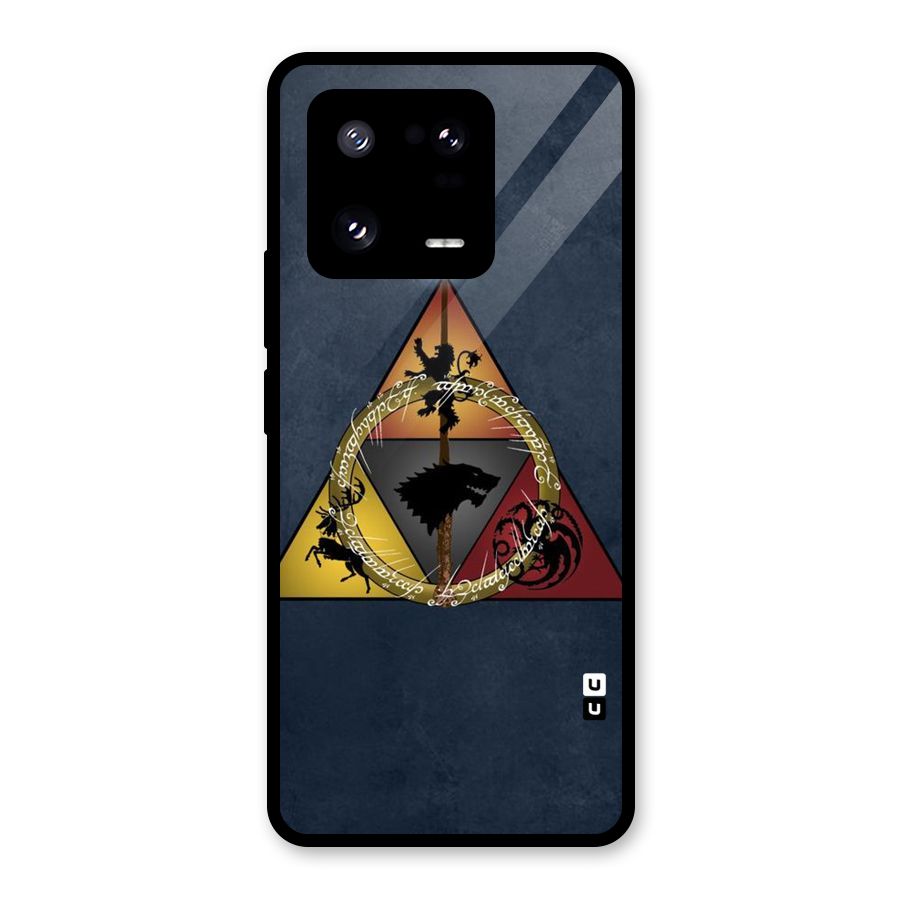Fight For Crown Glass Back Case for Xiaomi 13 Pro