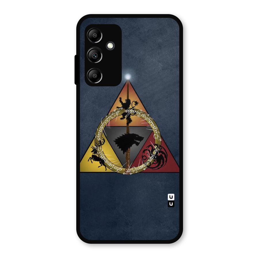 Fight For Crown Metal Back Case for Galaxy A14 5G