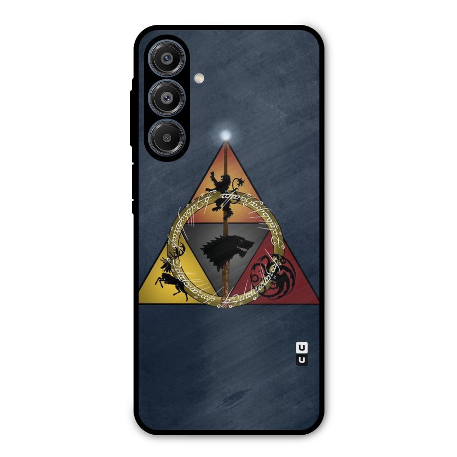 Fight For Crown Metal Back Case for Galaxy A16 5G