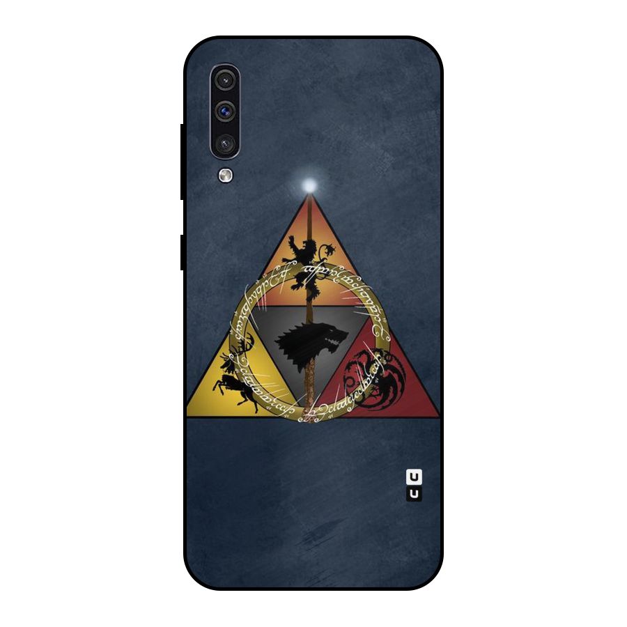 Fight For Crown Metal Back Case for Galaxy A30s