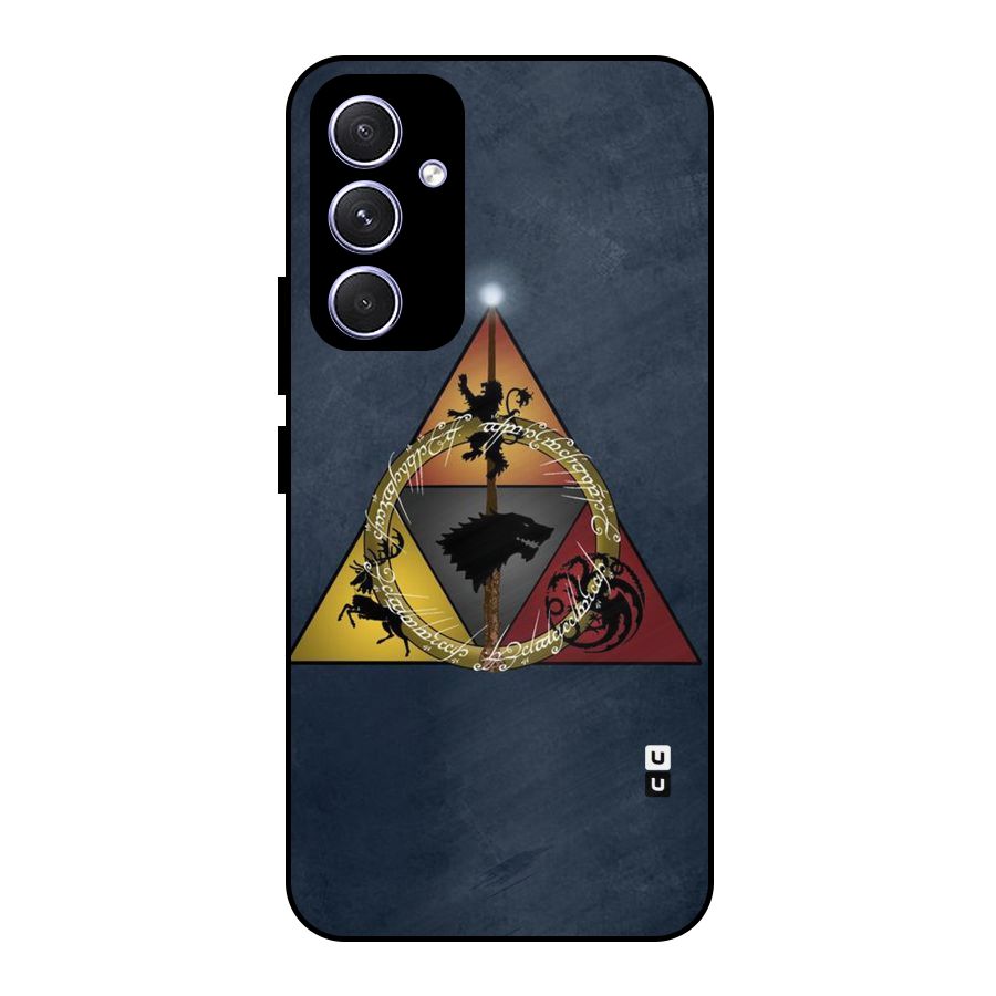 Fight For Crown Metal Back Case for Galaxy A54