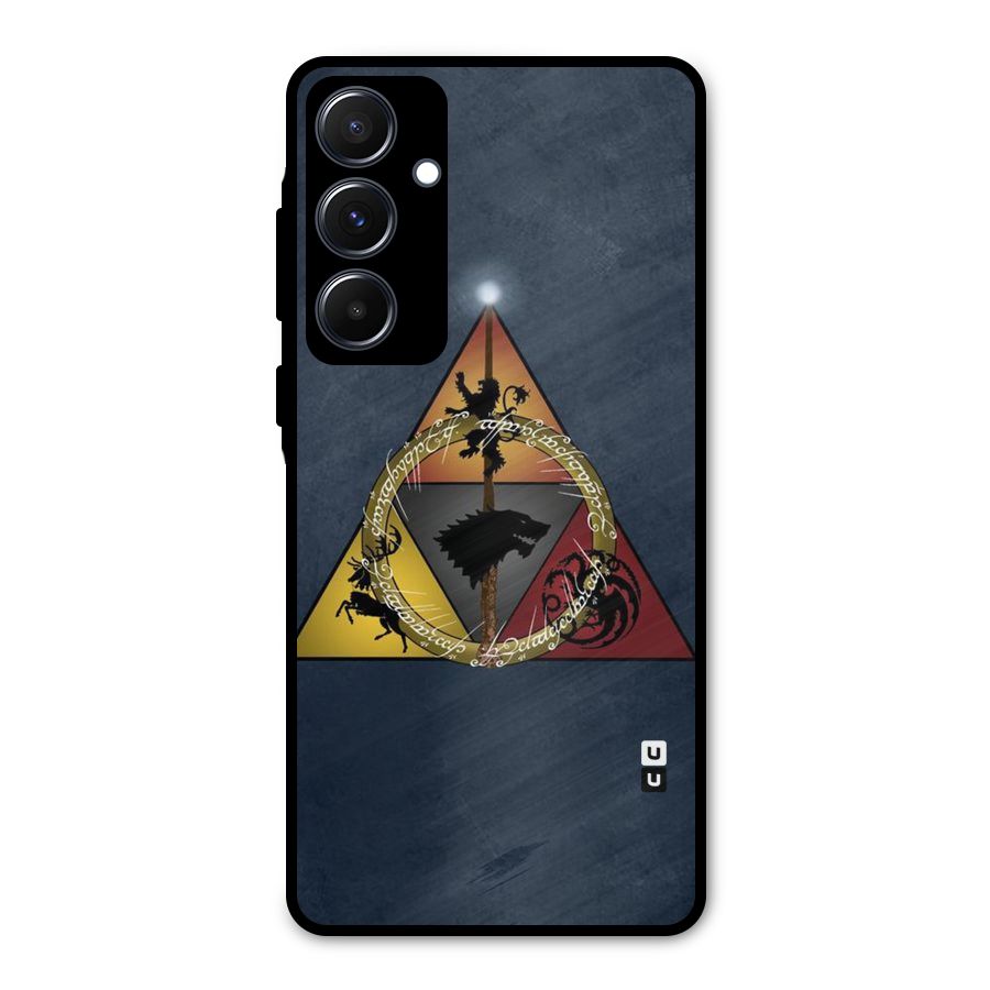 Fight For Crown Metal Back Case for Galaxy A55