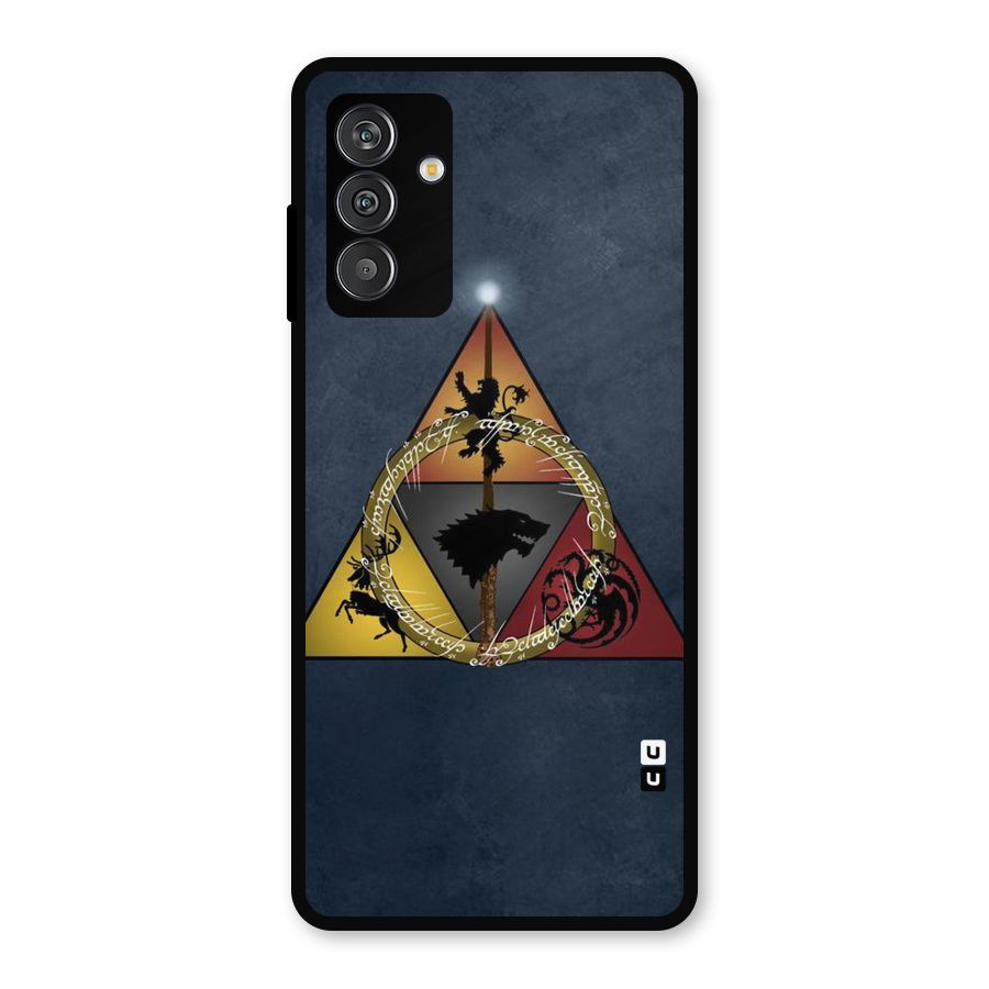 Fight For Crown Metal Back Case for Galaxy F13